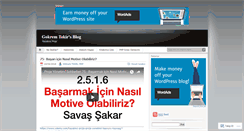 Desktop Screenshot of gokremtekir.com